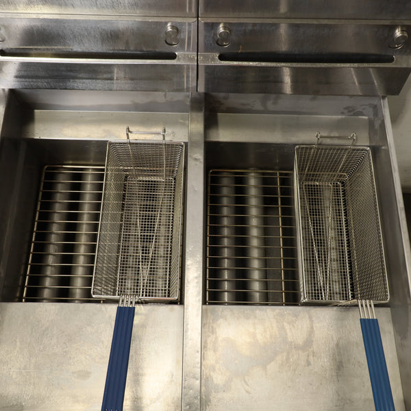 Pitco SSH75 + 2 x SSH55 3 Bank Fryer