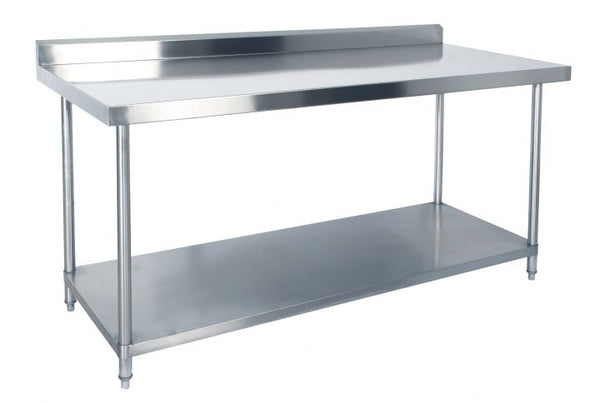 KSS 03-2400L - Bench With Undershelf & Splashback