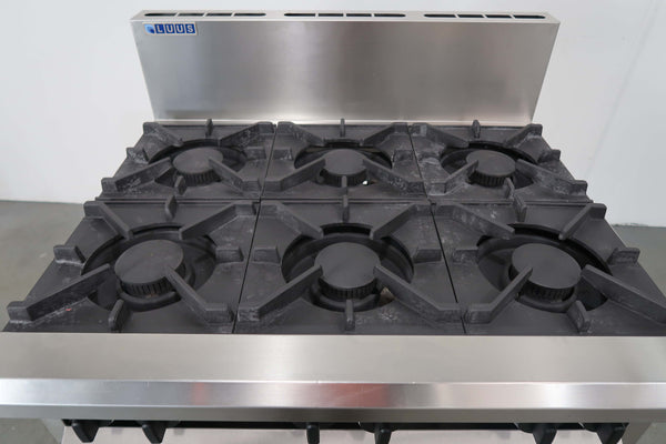 Luus BCH-6B-P 6 Burner Cooktop