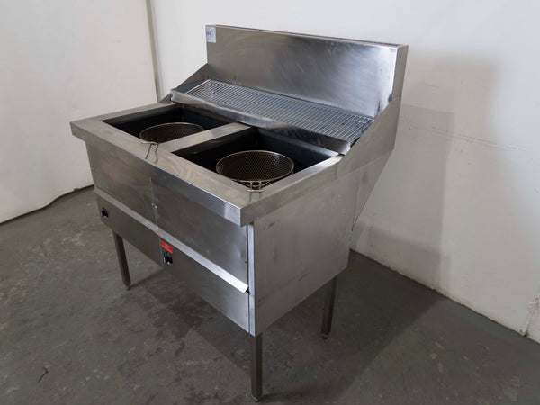 Complete WFS-2/18 Split Pan Fryer