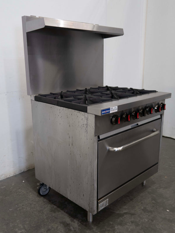 Gasmax S36(T) 6 Burner Range Oven