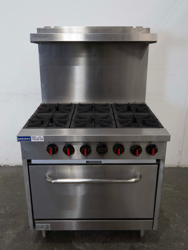 Gasmax S36(T) 6 Burner Range Oven