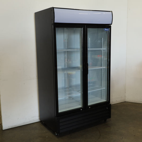 ATOSA - 2 Glass Door Upright Fridge