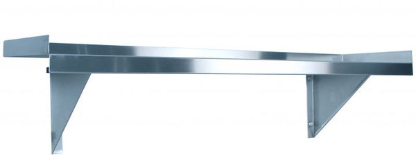 KSS 08-1200L - Solid Wall Shelf With Brackets