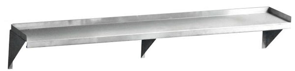 KSS 08-2400L - Solid Wall Shelf With Brackets