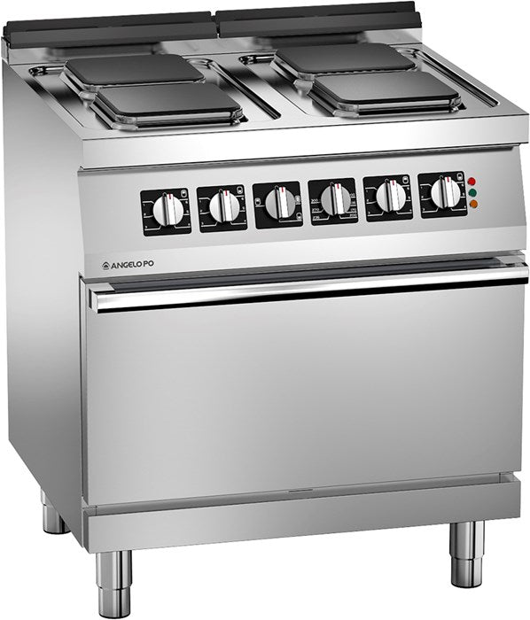 Angelo Po Icon7000 1S1PE2E - 4 Burner Range Oven