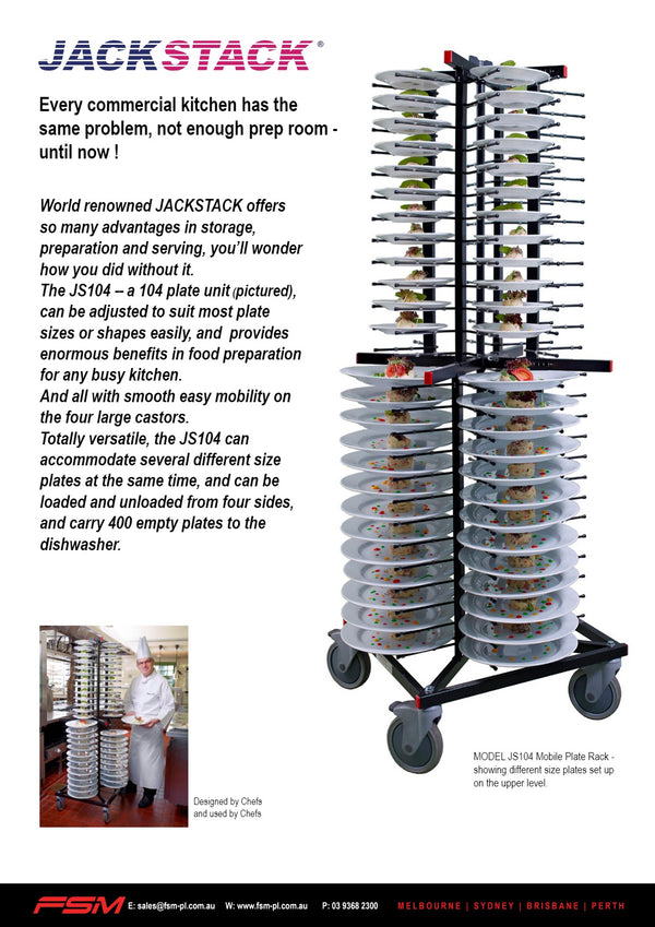 Jackstack JS104 - Plate Rack