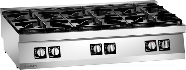 Angelo Po Icon7000 2S0FA0B - 6 Burner Cook Top