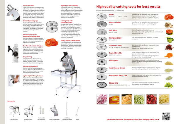 Hallde RG-100 - Vegetable Prep Machine