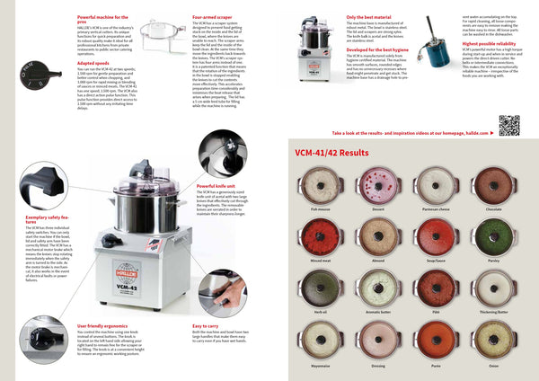 Hallde VCM-41 - Vertical Cutter Mixer
