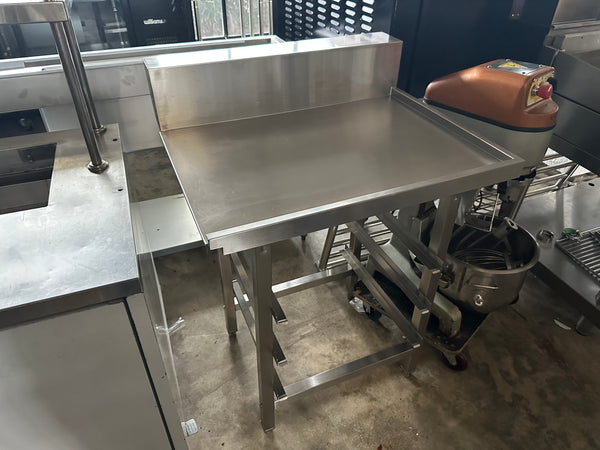 Brayco Stainless Steel Dishwasher Outlet Bench