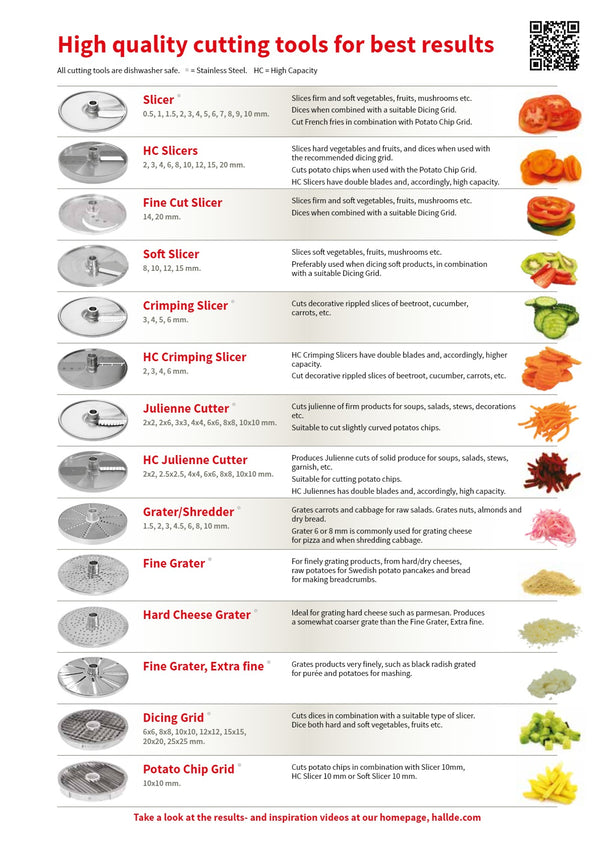 Hallde RG-350 - Vegetable Prep Machine