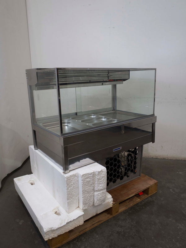 Roband SRX23RD Square Glass Cold Food Display