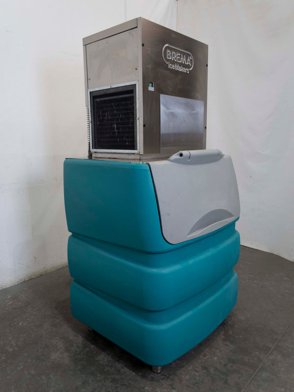 Brema TM250A-Q Ice Machine with Ice Storage Bin