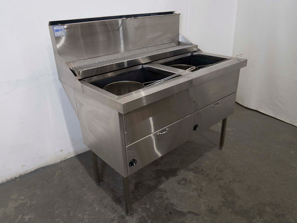 Complete WFS-2/22 Double Pan Fryer