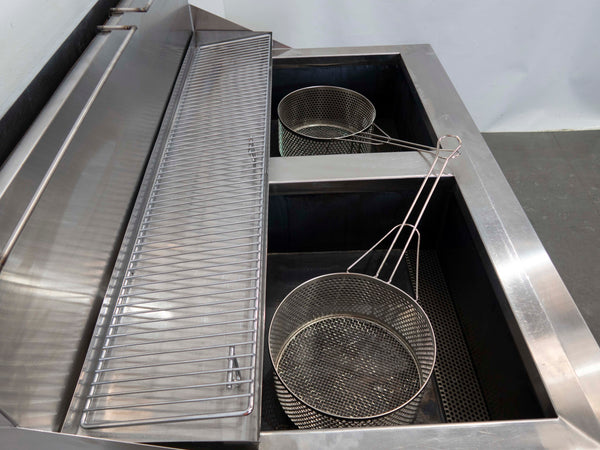 Complete WFS-2/22 Double Pan Fryer