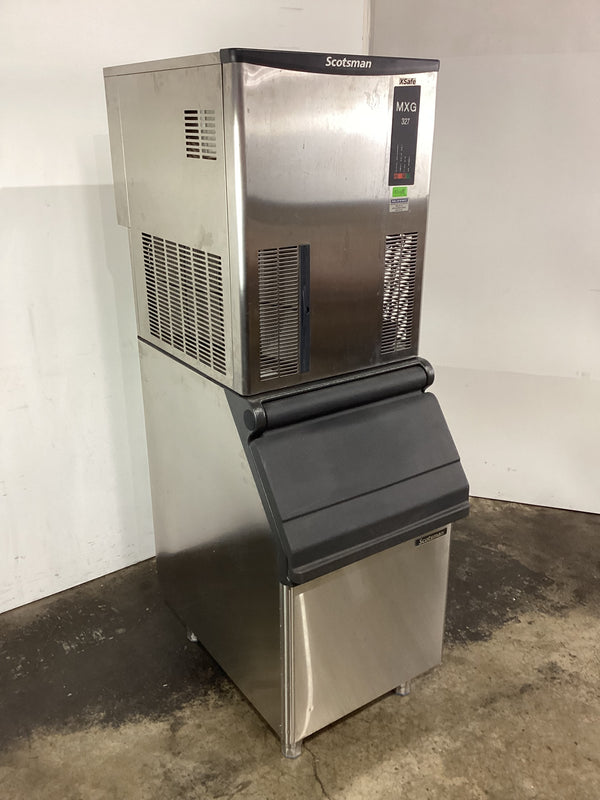 Scotsman MXG M 327 Ice Machine + Ice Bin