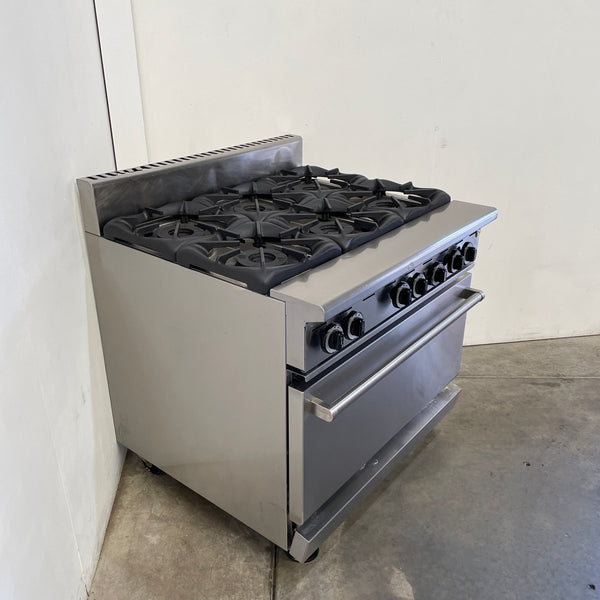 B&S VOV-SB6 6 Burner Range Oven