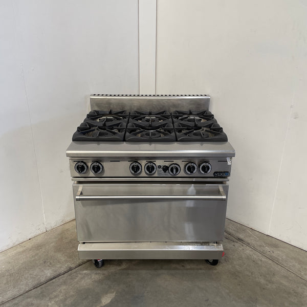 B&S VOV-SB6 6 Burner Range Oven