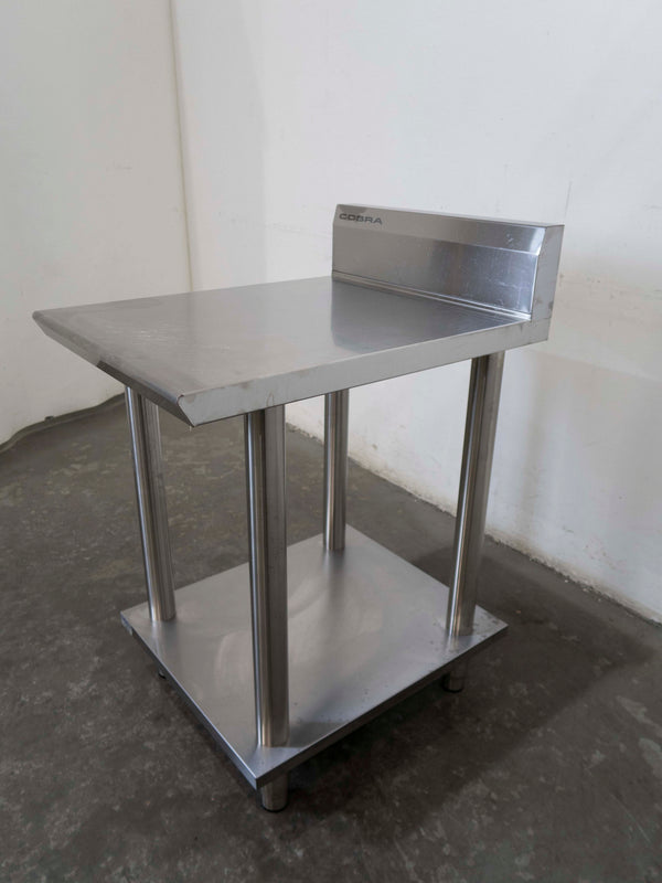 Cobra C600 Stainless Steel Bench with Splashback