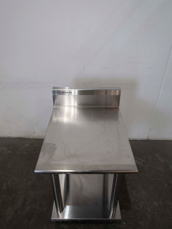 Cobra C600 Stainless Steel Bench with Splashback