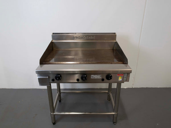 Goldstein GPGDB-36 3 Burner Griddle with Stand