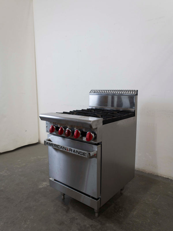 American Range AAR-4 4 Burner Range Oven