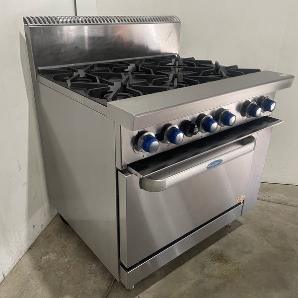 Cookrite ATO-6B-F 6 Burner Range Oven