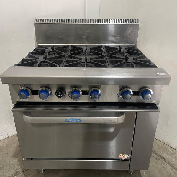 Cookrite ATO-6B-F 6 Burner Range Oven