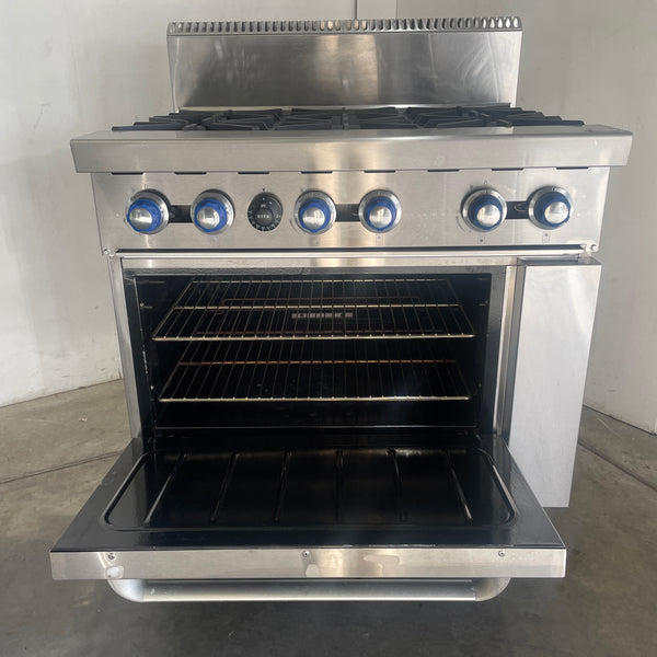 Cookrite ATO-6B-F 6 Burner Range Oven
