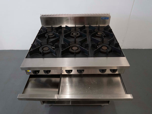 Sheffield 6BBT 6 Burner Cooktop