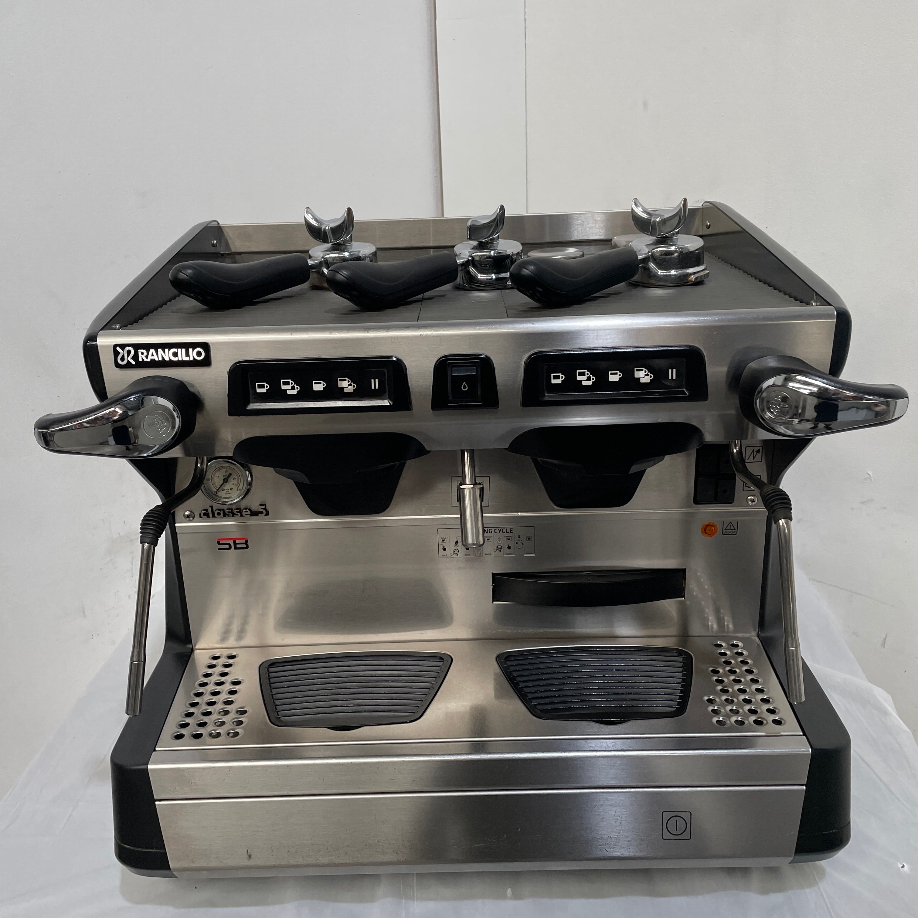 Rancilio Classe 5 USB Tall 2 Group Compact Espresso Machine SilverChef