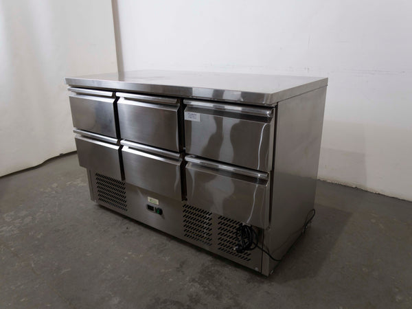 Thermaster XGNS1300-6D Six Drawer Compact Workbench Fridge