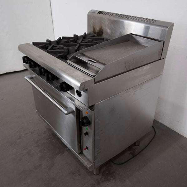 Waldorf RN8613GCF 4 Burner Range Oven with 1 Burner Griddle
