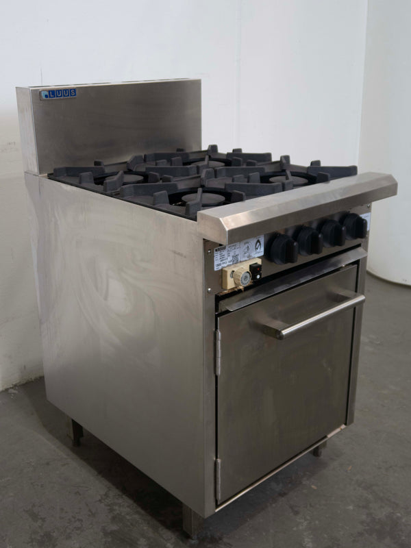 Luus CRO-4B-P 4 Burner Range Oven