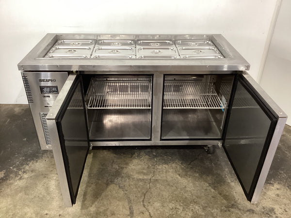 Skipio SSR15-2 Undercounter Salad Prep Fridge
