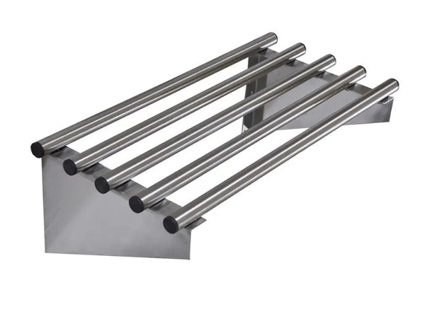 Mixrite PWS12 Stainless Steel Pipe Wall Shelf