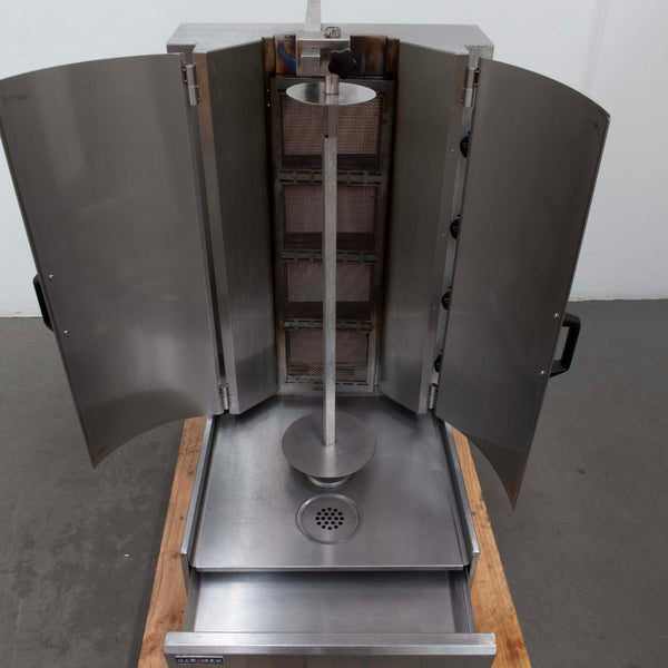 Gasmax RG-2 4 Burner Kebab Machine
