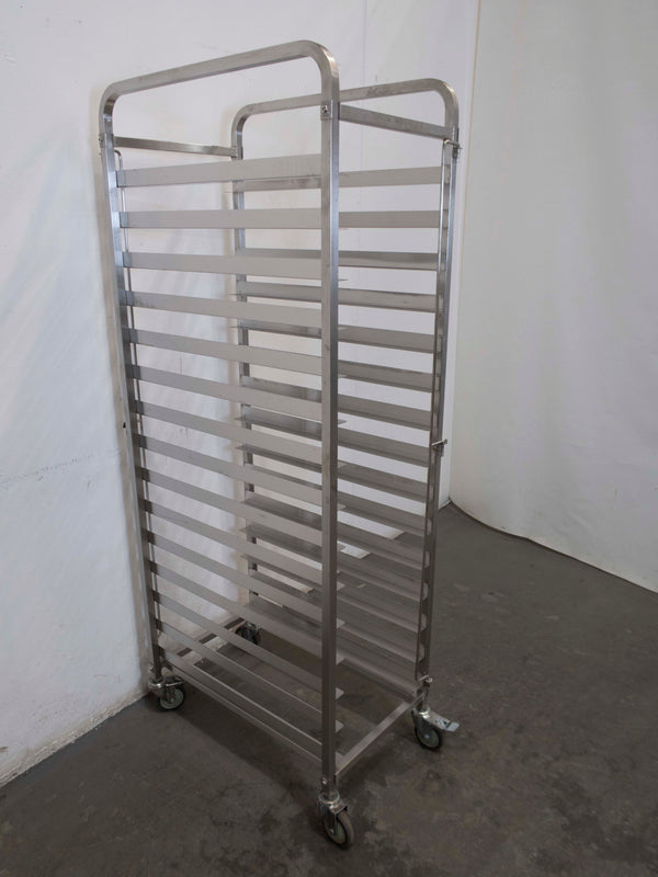 Stainless Steel 15 Tier Bakery Trolley