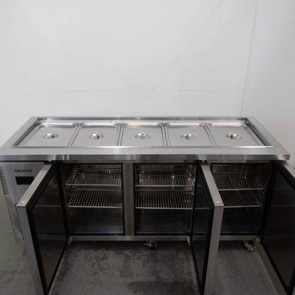 Skipio SSR18-3 Salad Prep Fridge