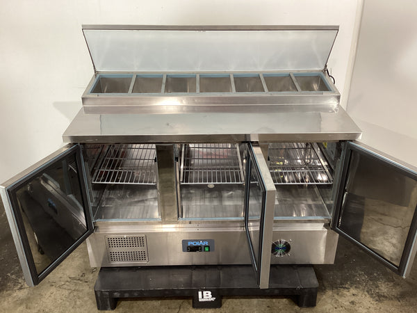 Polar G605-A-03 3 Pizza Prep Fridge