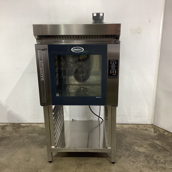 Unox BAKERLUX XEFT-06EU-ETLV Combi Oven with Hood + Stand