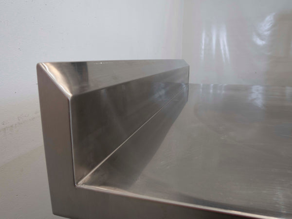 Stainless Steel Bench with Splashback