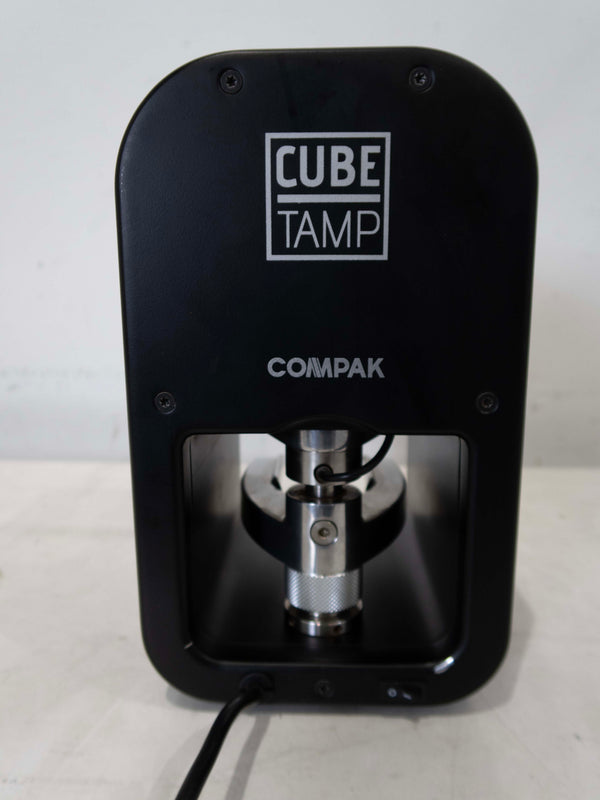 Compak Cube Tamp Black IB Coffee Tamper
