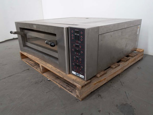 GAM FORK4TR400-FORNO KING 4 NR 1 CAM 1 Deck Pizza Oven