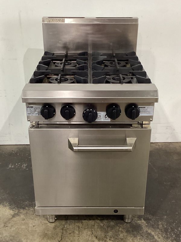 Luus RS-4B 4 Burner Range Oven