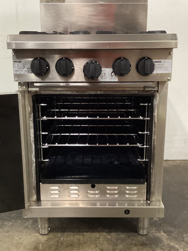 Luus RS-4B 4 Burner Range Oven
