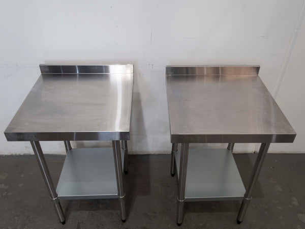 Vogue Stainless Steel Bench x 2
