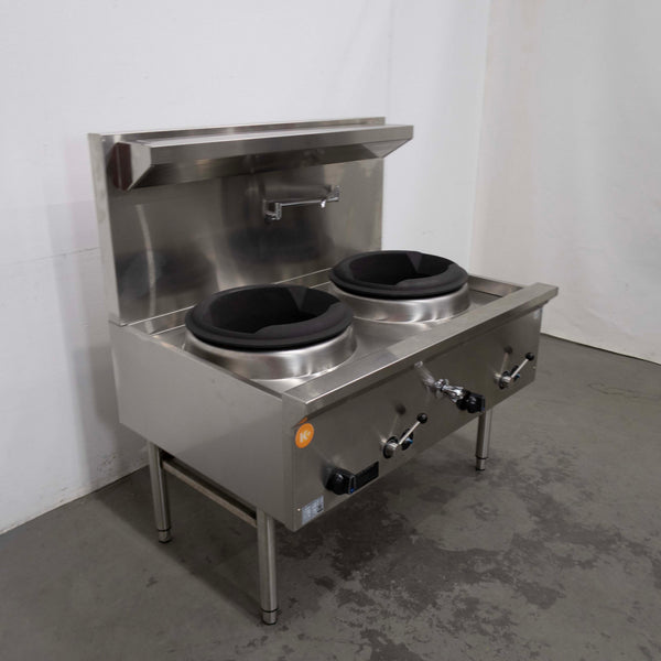 B&S UFWWK-2 2 Hole Wok Table