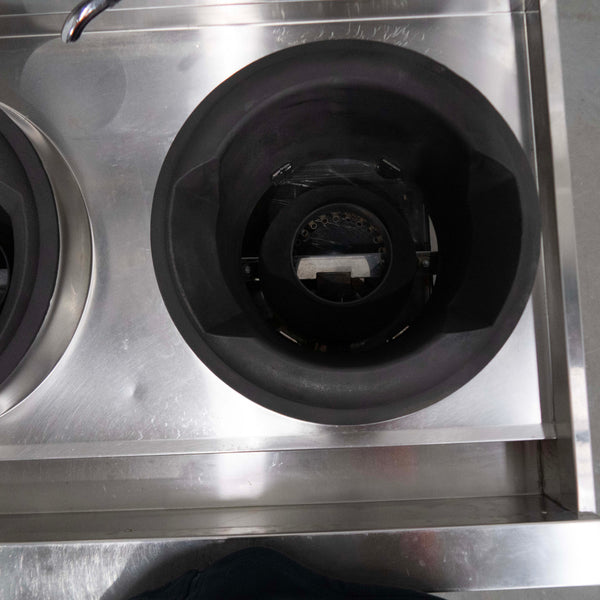 B&S UFWWK-2 2 Hole Wok Table